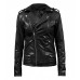 Riverdale Southside Serpents Womens Cheryl Blossom Biker Black Leather Jacket